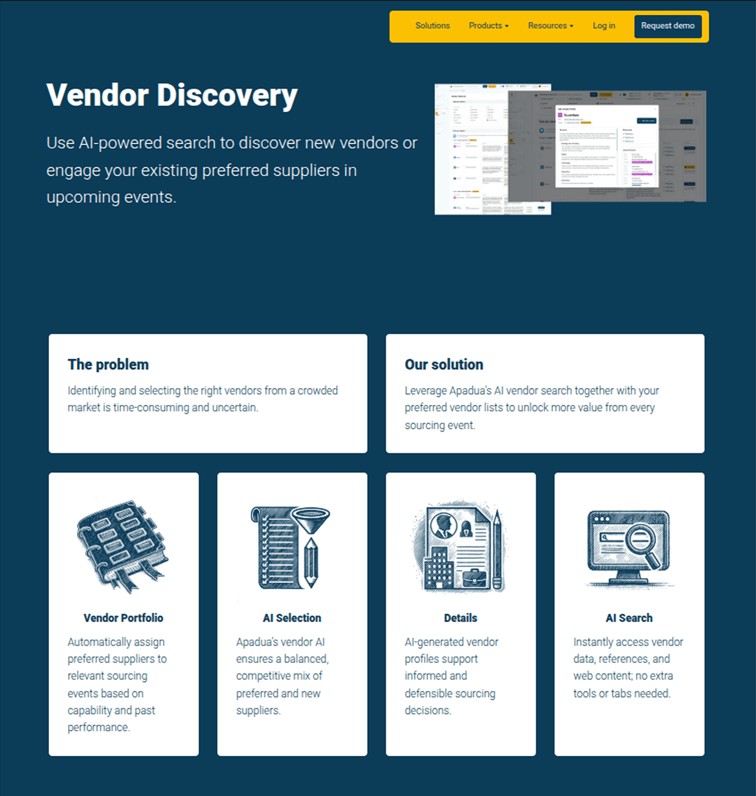 Apadua: Procurement SaaS — Interface 2