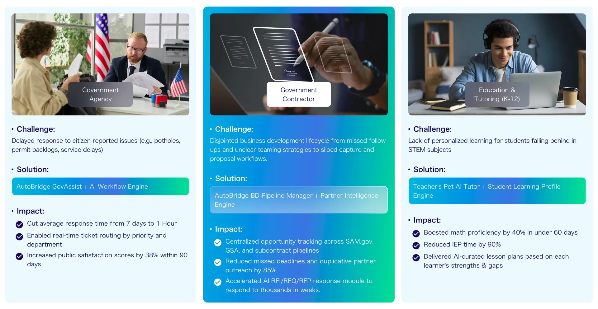 AutoBridge: GovTech AI — Interface 1