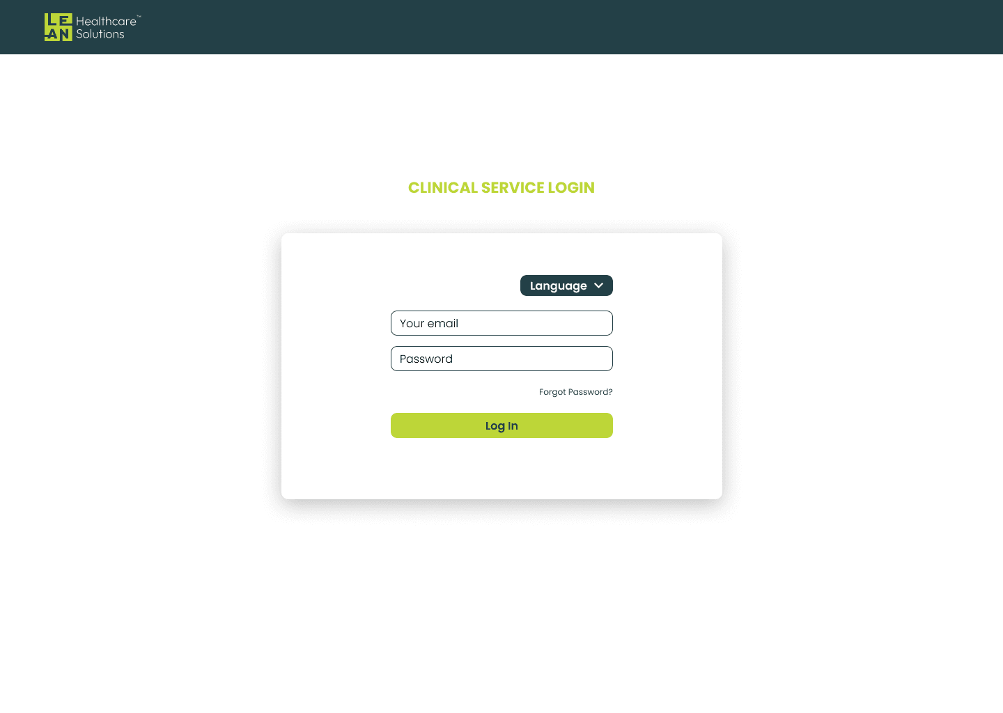 EMR: Clinic Operations — Interface 2